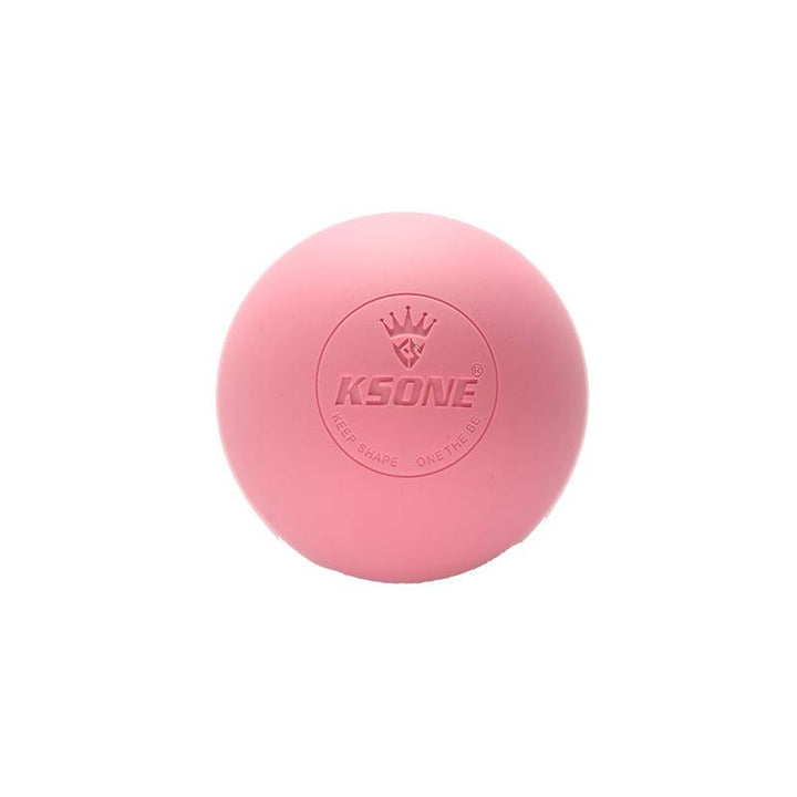Premium Rubber Massage Ball for Muscle Relaxation, Pain Relief, and Trigger Point Therapy – Lacrosse Fascia Ball for Yoga