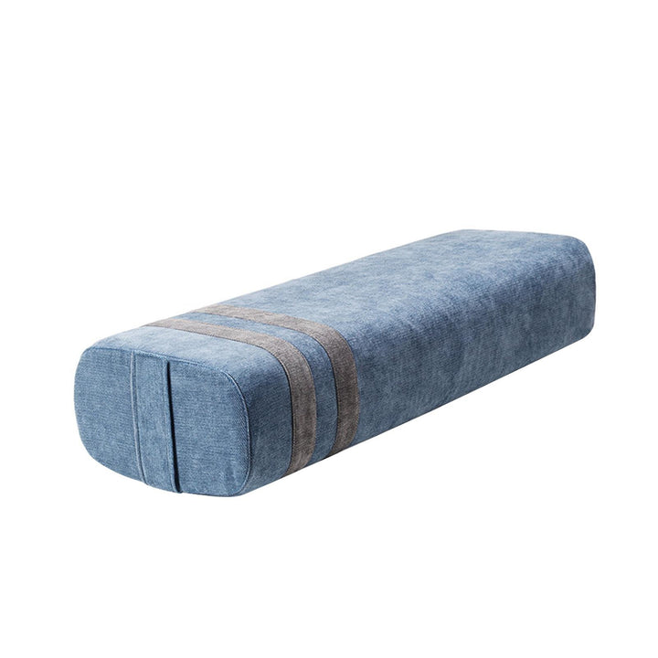 Premium Yoga Bolster Pillow for Restorative Practice – Thick, Ergonomic Design for Comfort & Stability – Suede Fabric with