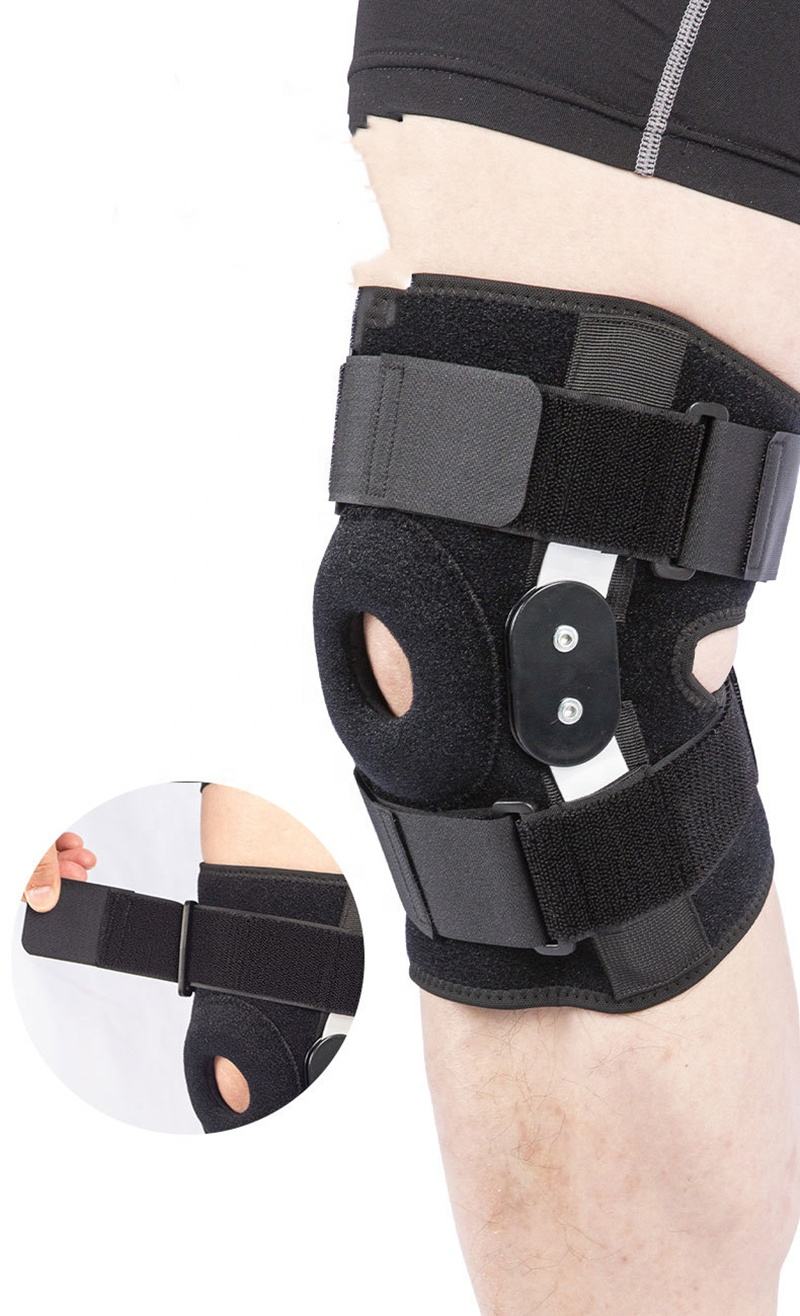 Premium Adjustable Knee Brace for ACL, Meniscus & Ligament Injuries | ROM Hinged Orthopedic Support for Men & Women | Optimal Stability & Comfort
