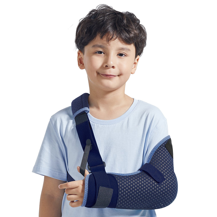Premium Kids Arm Sling for Broken Forearm & Shoulder Immobilization - Adjustable, Breathable, Latex-Free Support for Comfort & Recovery (XXS, XS Sizes)