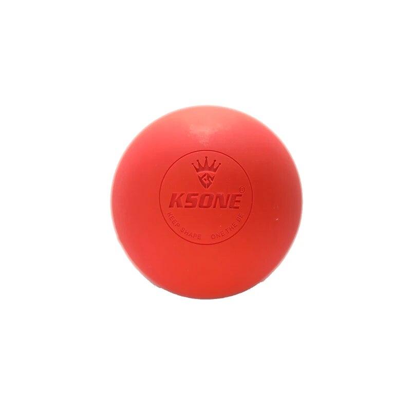 Premium Rubber Massage Ball for Muscle Relaxation, Pain Relief, and Trigger Point Therapy – Lacrosse Fascia Ball for Yoga