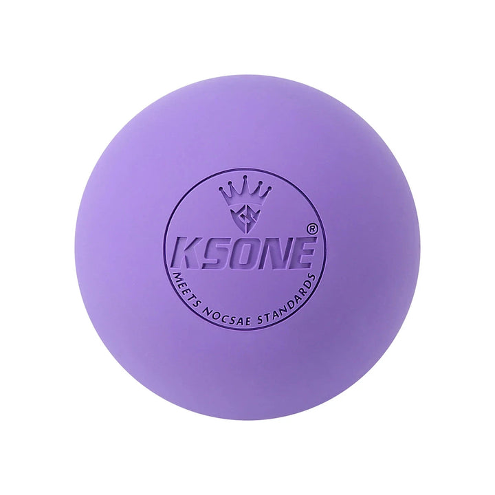 Premium Rubber Massage Ball for Muscle Relaxation, Pain Relief, and Trigger Point Therapy – Lacrosse Fascia Ball for Yoga