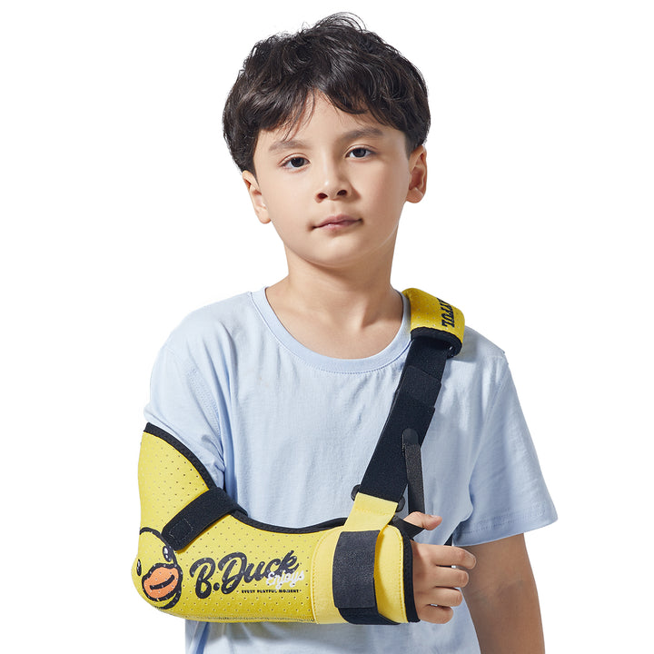Premium Kids Arm Sling for Broken Forearm & Shoulder Immobilization - Adjustable, Breathable, Latex-Free Support for Comfort & Recovery (XXS, XS Sizes)