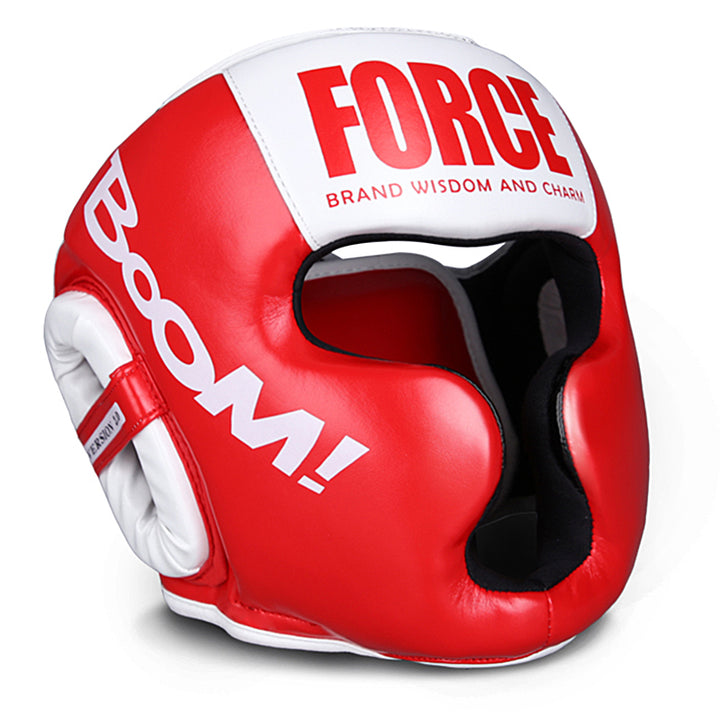 Premium Kickboxing Helmet – MMA Headgear, Karate, Muay Thai, Boxing, Sanda Training Protection for Adults & Kids, Adjustable