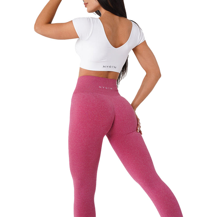 Premium Seamless Leggings – High-Waisted, Breathable, Compressive, Soft Spandex Fitness Shorts for Gym, Sports & Leisure 