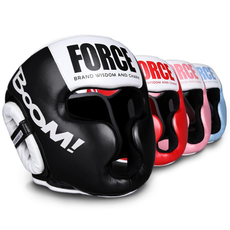 Premium Kickboxing Helmet – MMA Headgear, Karate, Muay Thai, Boxing, Sanda Training Protection for Adults & Kids, Adjustable