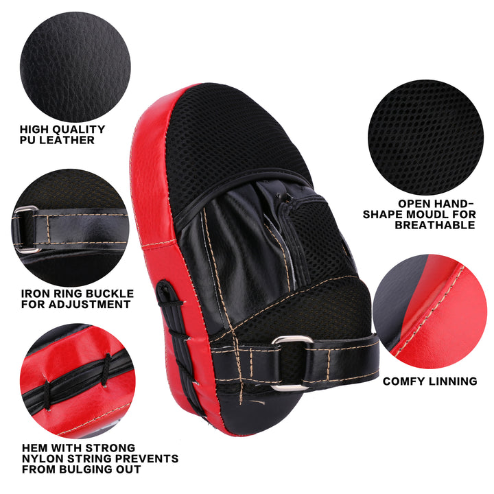 Premium Boxing Hand Target Mitt – High Quality Punch Focus Pad for Muay Thai, Kickboxing, Sanda, Karate Training, Thickened 