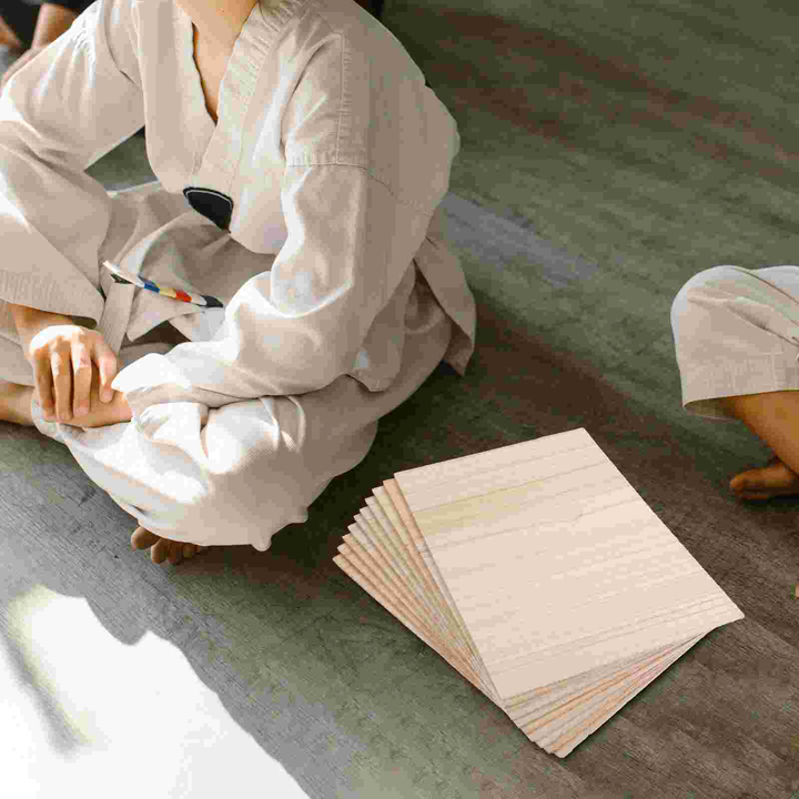 Premium Taekwondo Breaking Boards – 10pcs Karate Wooden Training Boards – Durable Punching & Breaking Board for Taekwondo