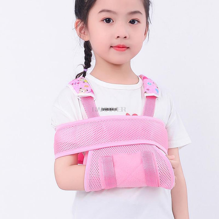 Premium Kids Arm Sling for Broken Forearm & Shoulder Immobilization - Adjustable, Breathable, Latex-Free Support for Comfort & Recovery (XXS, XS Sizes)