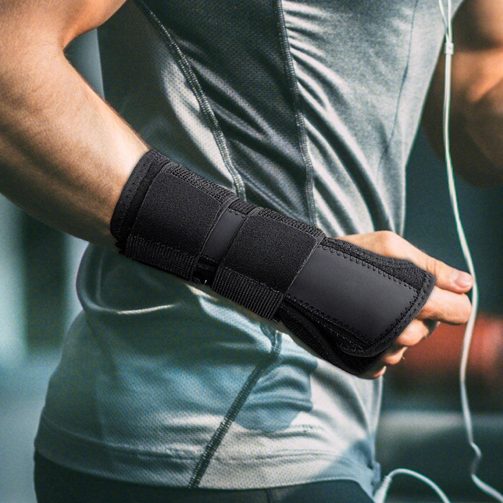 Premium Thumb Brace Guard – Adjustable Support Gloves for Thumb & Wrist Pain Relief, Soft Breathable Half Finger Boxing 