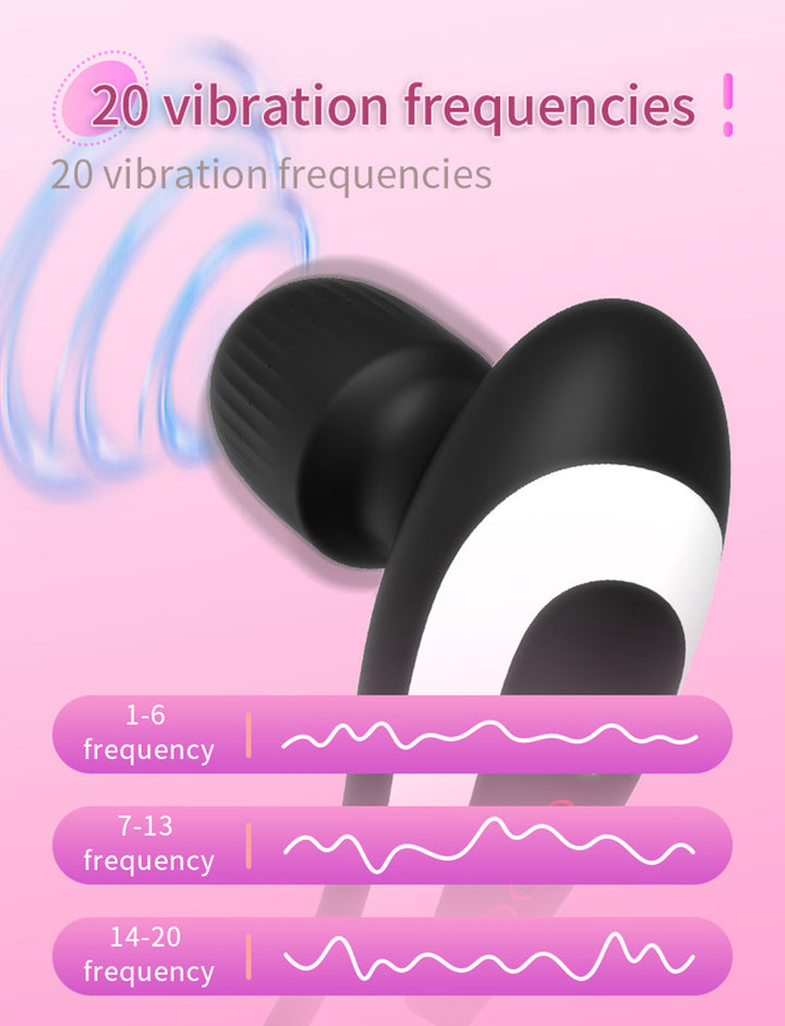 Premium USB Handheld Electric Wand Massager - High Frequency Vibration Deep Tissue Massage Machine for Body, Neck, and Back Pain Relief