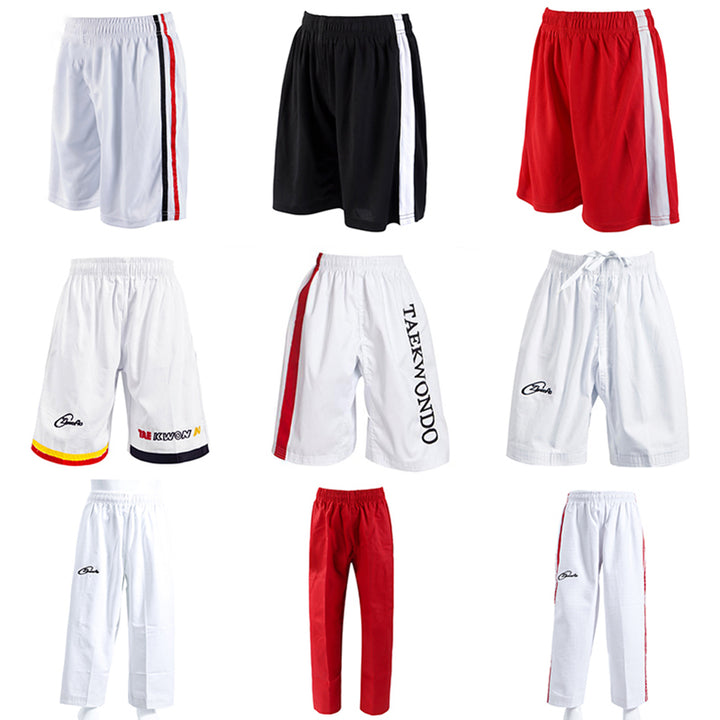 Premium Taekwondo Uniform – Cotton Karate Judo Dobok Pants – Men, Women, Kids – Kickboxing, MMA, Boxing, Muay Thai Training