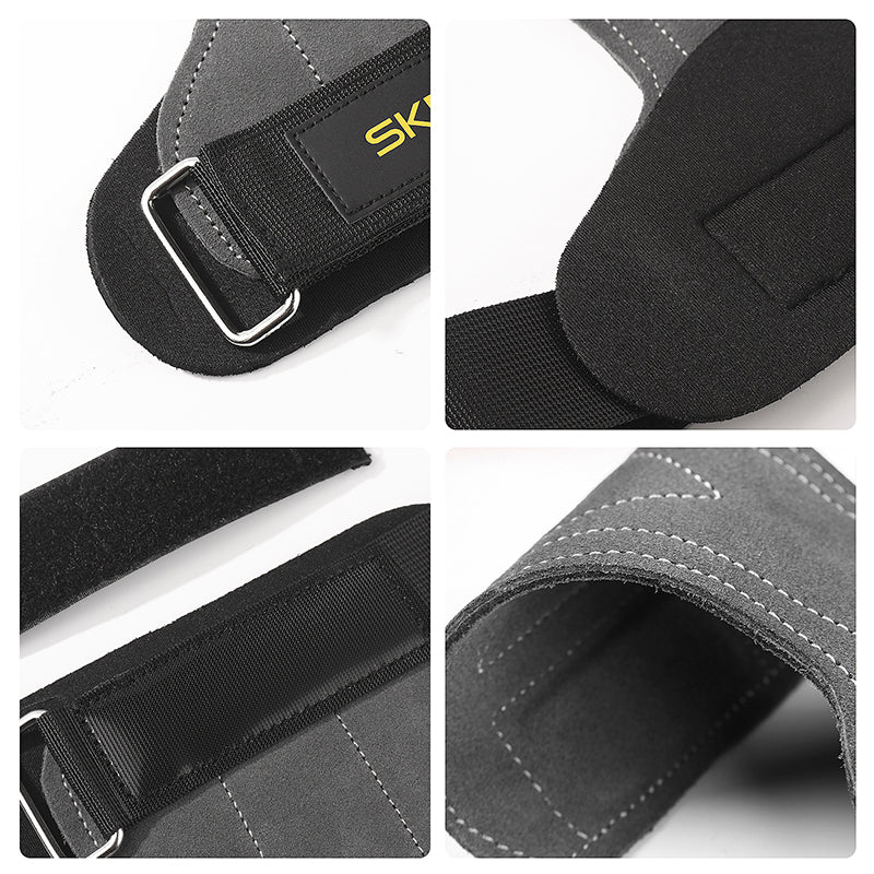 Premium Cowhide Gym Grips - Palm Guards & Protectors for Weightlifting, Gymnastics & Fitness Training - Durable Workout 