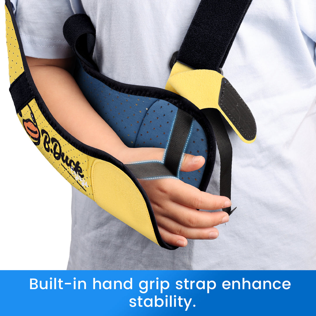 Premium Kids Arm Sling for Broken Forearm & Shoulder Immobilization - Adjustable, Breathable, Latex-Free Support for Comfort & Recovery (XXS, XS Sizes)