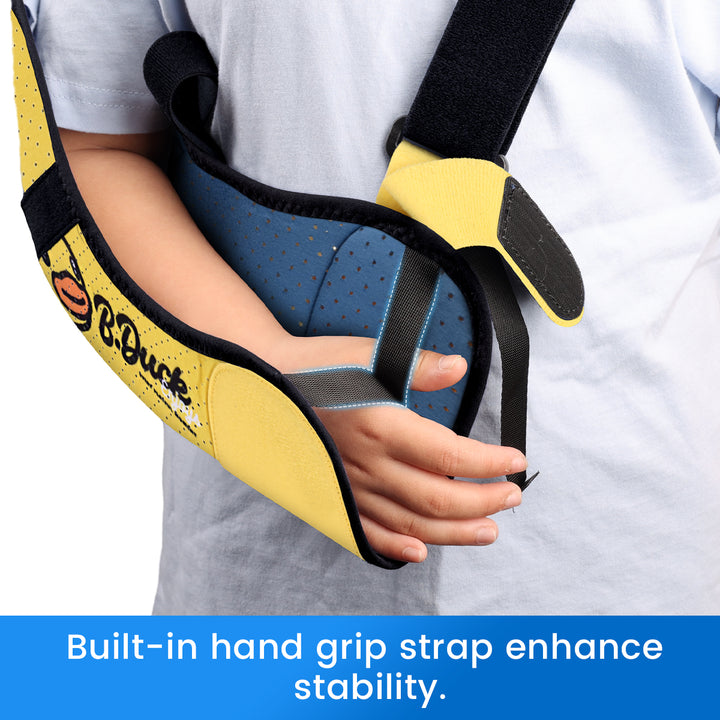 Premium Kids Arm Sling for Broken Forearm & Shoulder Immobilization - Adjustable, Breathable, Latex-Free Support for Comfort & Recovery (XXS, XS Sizes)