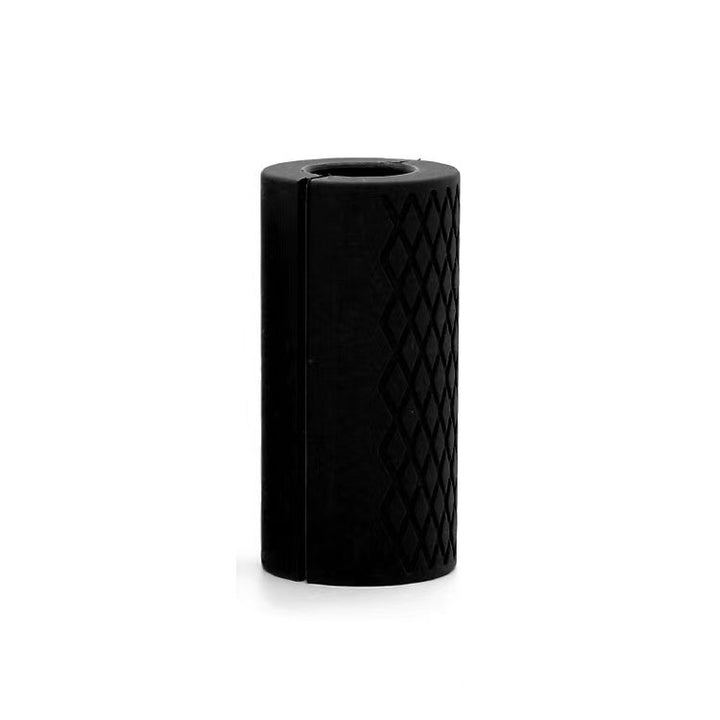 Premium Thick Bar Dumbbell Handles for Weightlifting - Anti-Slip Silicon Grip, Forearm Strength Support, Joint Pain Relief,
