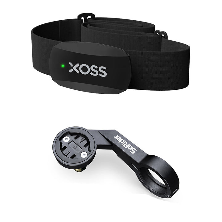 Premium Speed & Cadence Sensor for Cycling – X2 Heart Rate Monitor, S1 Bike Computer Mount, GPS Compatibility for GARMIN, iGPSPORT, Bryton, and More