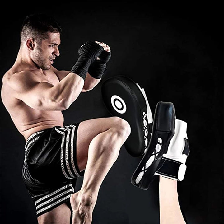 Premium Kickboxing Target Pad – Muay Thai Training Equipment for MMA, Karate & Sanda – Boxer Gloves for Kids & Adults – Free 