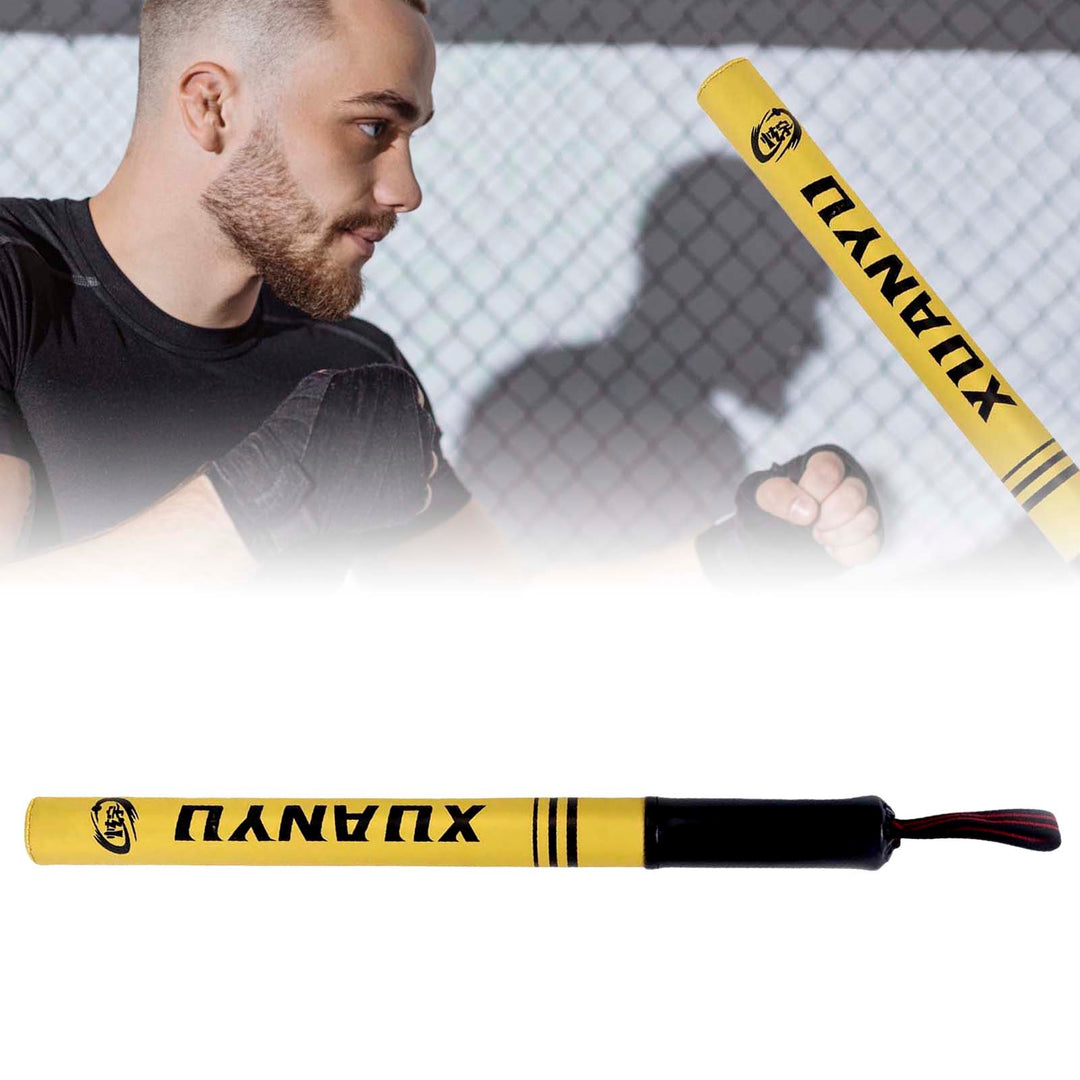 Premium Boxing Training Stick – PU Leather Kicking Practice Pad for Speed & Agility – Focus Target Sticks for Kickboxing, 