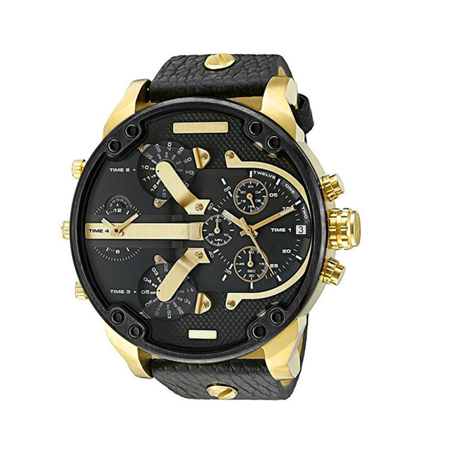 Premium Men's Sport Watch, Luxury Stainless Steel Analog Quartz, Fashionable Casual & Business Design, Large Dial, Calendar Feature, Elegant Gift for Men