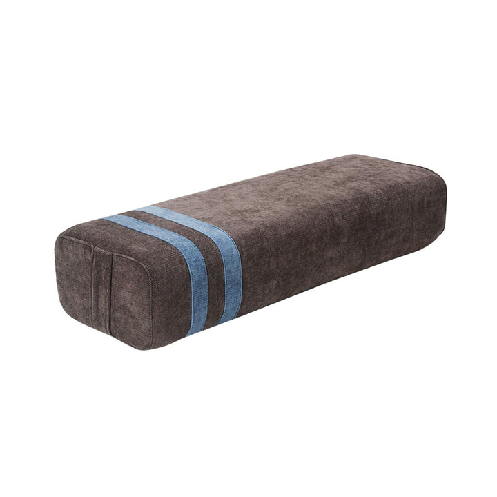 Premium Yoga Bolster Pillow for Restorative Practice – Thick, Ergonomic Design for Comfort & Stability – Suede Fabric with