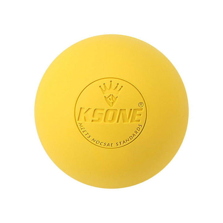 Premium Rubber Massage Ball for Muscle Relaxation, Pain Relief, and Trigger Point Therapy – Lacrosse Fascia Ball for Yoga