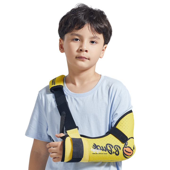 Premium Kids Arm Sling for Broken Forearm & Shoulder Immobilization - Adjustable, Breathable, Latex-Free Support for Comfort & Recovery (XXS, XS Sizes)