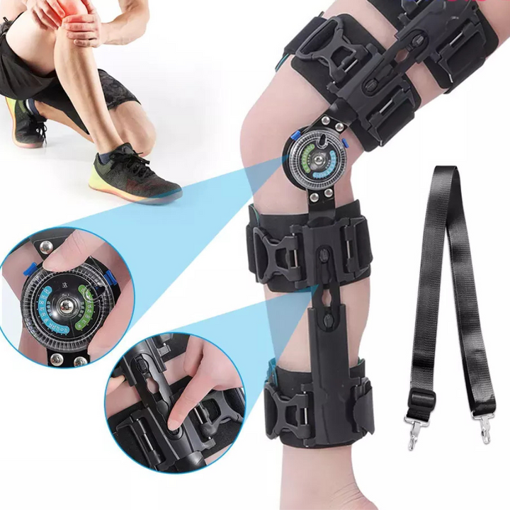 Premium Unloader Knee Brace for Arthritis Pain Relief, Osteoarthritis Support, Adjustable ROM Stabilizer, Post-Surgical Recovery, One Size Fits All, FDA Registered