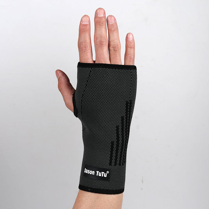 Premium Thumb Brace Guard – Adjustable Support Gloves for Thumb & Wrist Pain Relief, Soft Breathable Half Finger Boxing 