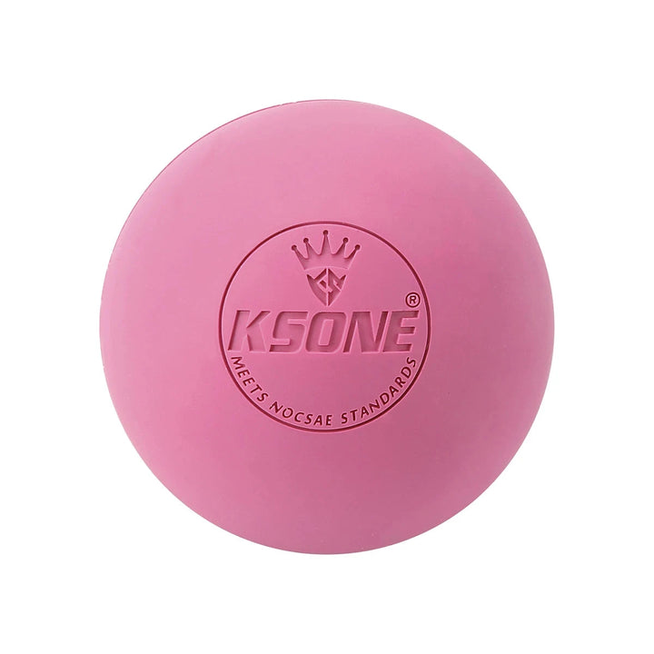 Premium Rubber Massage Ball for Muscle Relaxation, Pain Relief, and Trigger Point Therapy – Lacrosse Fascia Ball for Yoga