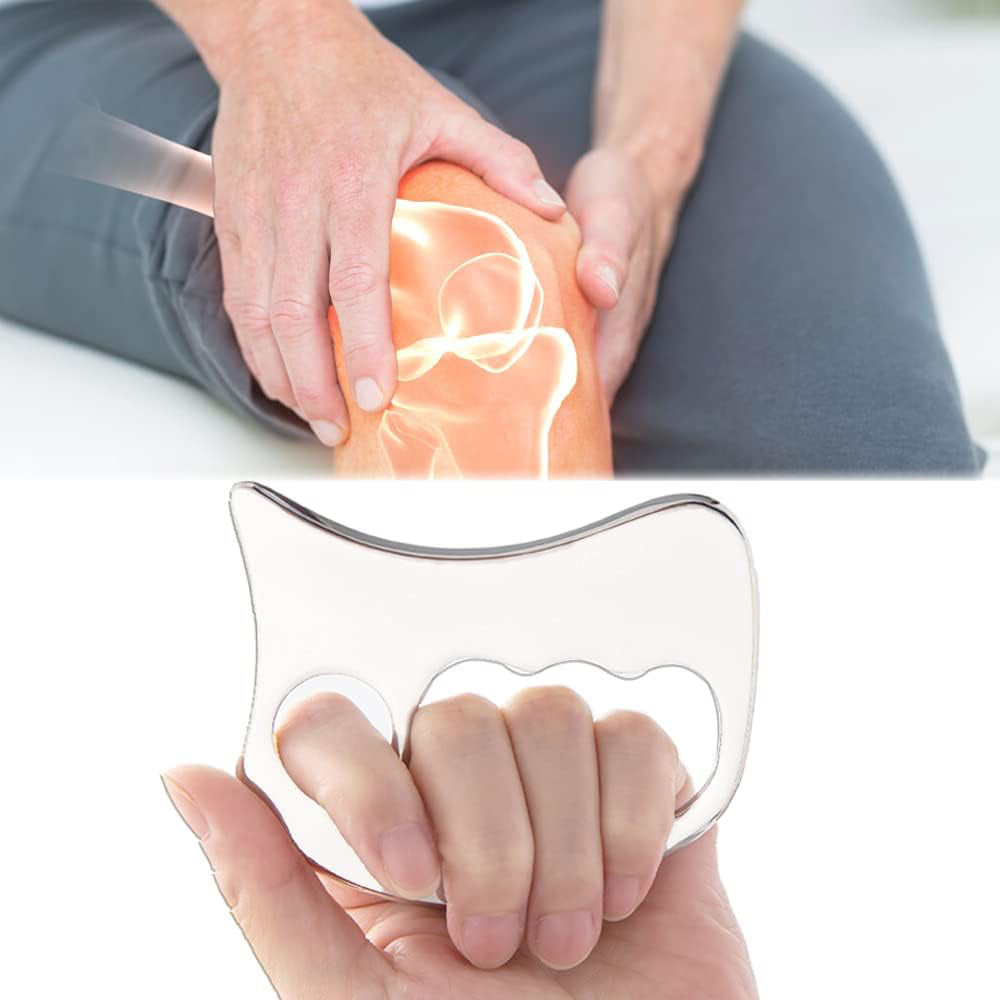 Premium Stainless Steel Gua Sha Tool for Deep Tissue Scraping, Myofascial Release & Muscle Pain Relief – Ideal for Physical
