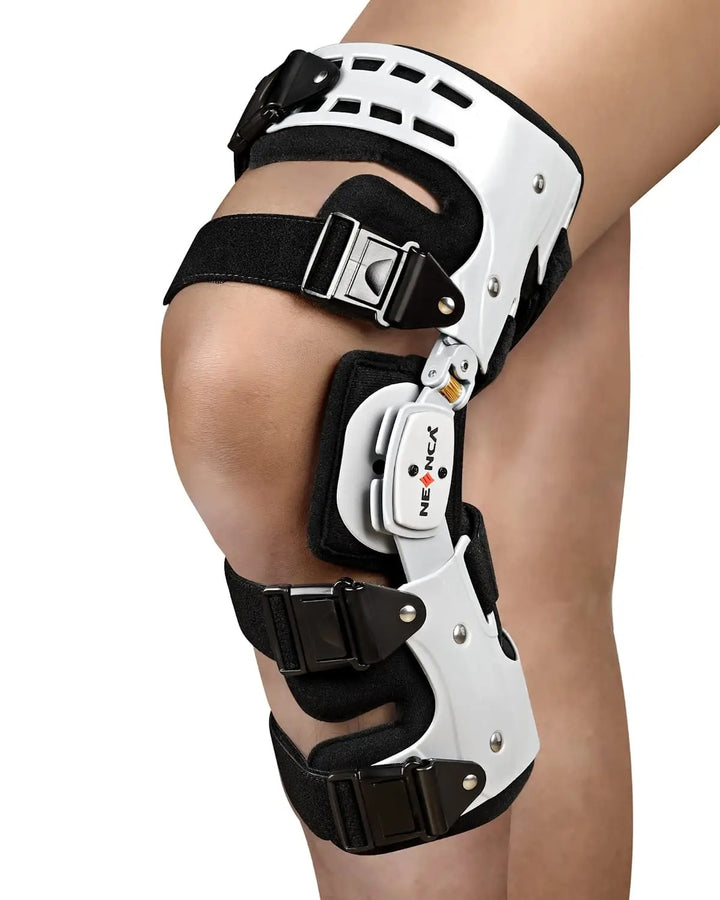 Premium Unloader Knee Brace for Arthritis Pain Relief, Osteoarthritis Support, Adjustable ROM Stabilizer, Post-Surgical Recovery, One Size Fits All, FDA Registered