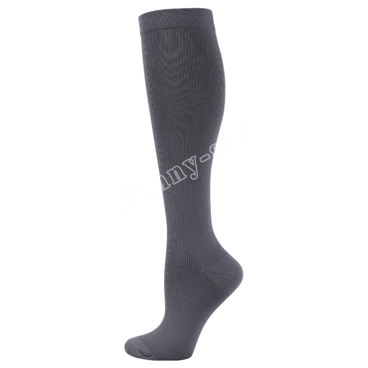 Premium Compression Socks for Men & Women – Elastic Sports, Running, Hiking, Pregnancy & Flight Socks for Varicose Veins, Swollen Legs, Marathon Support